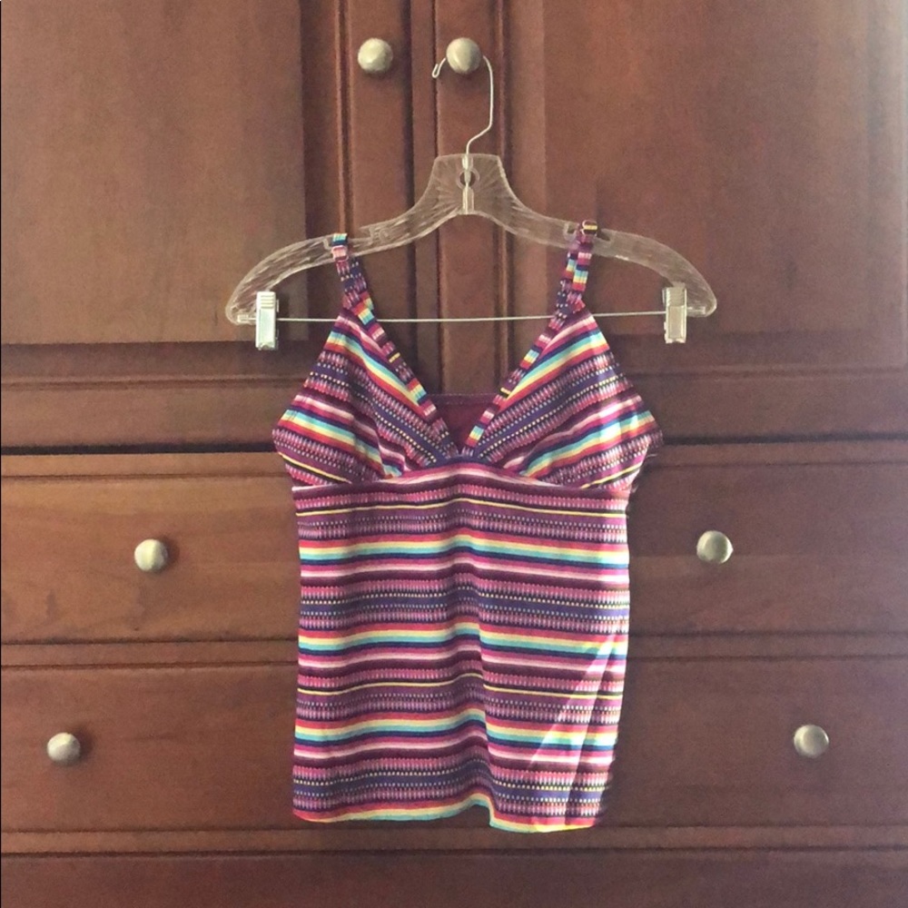 Rainbow Swimsuit Tankini top